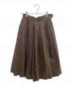 YAECAヤエカ）の古着「ガウチョパンツ」｜ブラウン