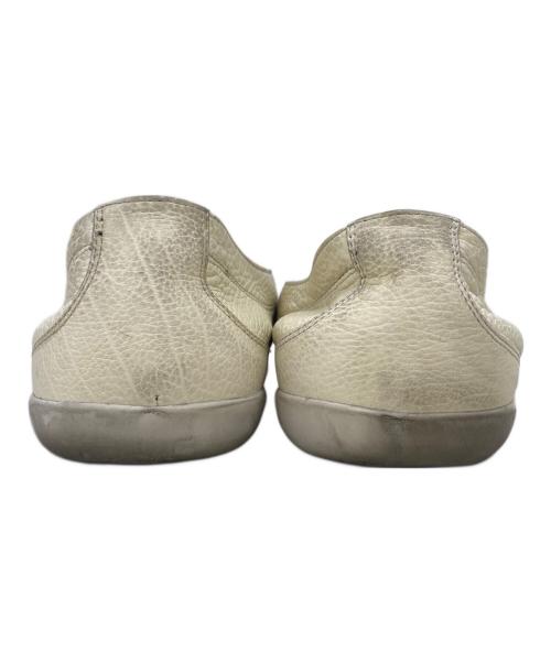 BOTTEGA VENETA（ボッテガベネタ）BOTTEGA VENETA (ボッテガベネタ) レザースニーカー アイボリー サイズ:不明の古着・服飾アイテム