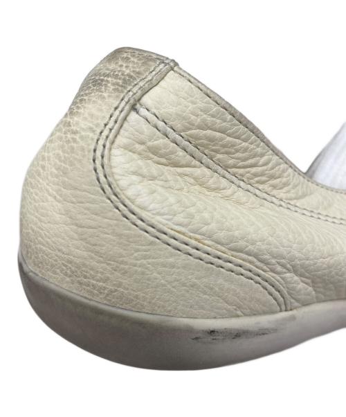 BOTTEGA VENETA（ボッテガベネタ）BOTTEGA VENETA (ボッテガベネタ) レザースニーカー アイボリー サイズ:不明の古着・服飾アイテム