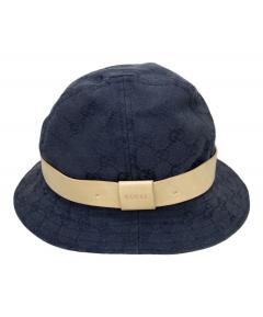 中古・古着通販】GUCCI (グッチ) GGキャンバスバケットハット ベージュ