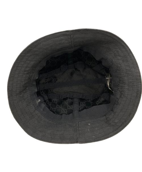 GUCCI（グッチ）GUCCI (グッチ) バケットハット ブラックの古着・服飾アイテム