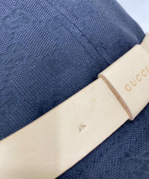 GUCCI（グッチ）GUCCI (グッチ) バケットハット ブラックの古着・服飾アイテム