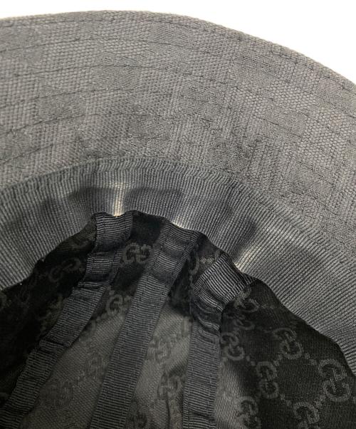 GUCCI（グッチ）GUCCI (グッチ) バケットハット ブラックの古着・服飾アイテム