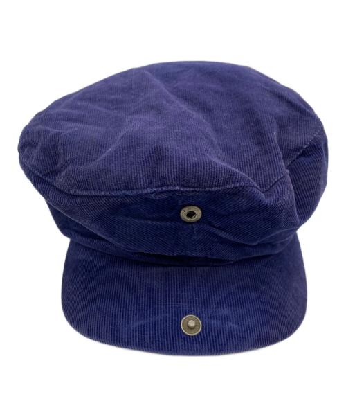 POLO RALPH LAUREN（ポロ・ラルフローレン）POLO RALPH LAUREN (ポロ・ラルフローレン) キャスケット ネイビーの古着・服飾アイテム