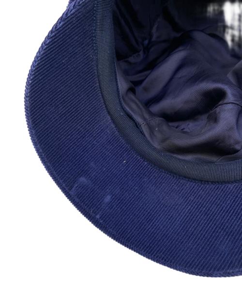 POLO RALPH LAUREN（ポロ・ラルフローレン）POLO RALPH LAUREN (ポロ・ラルフローレン) キャスケット ネイビーの古着・服飾アイテム