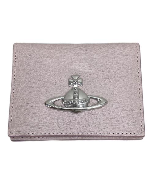 Vivienne Westwood（ヴィヴィアンウエストウッド）Vivienne Westwood (ヴィヴィアンウエストウッド) カードケース ピンク 未使用品の古着・服飾アイテム