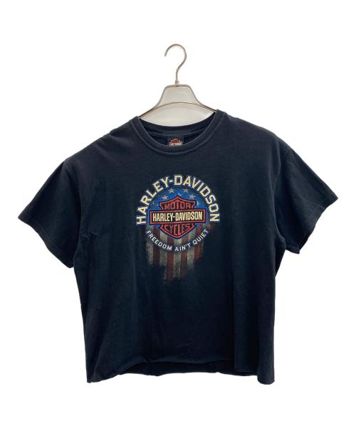 HARLEY-DAVIDSON（ハーレーダビッドソン）HARLEY-DAVIDSON (ハーレーダビッドソン) 13SS 半袖カットソー ブラック サイズ:不明の古着・服飾アイテム
