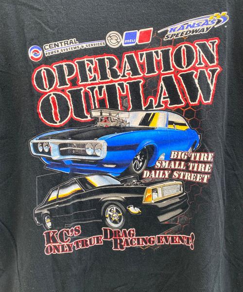 GILDAN（ギルダン）GILDAN (ギルダン) 00sオールド OPERATION OUTLAW TEE ブラック サイズ:XLの古着・服飾アイテム