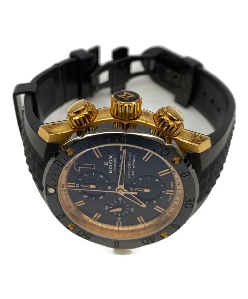 EDOX（エドックス）EDOX (エドックス) クロノグラフ ブラックの古着・服飾アイテム