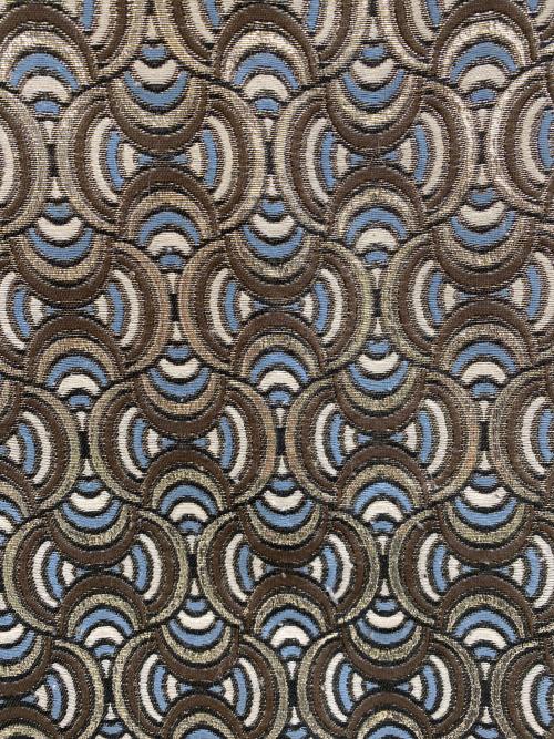 'S Max Mara（エスマックスマーラ）'S Max Mara (エスマックスマーラ) ノースリーブブラウス ブラウン×ネイビー サイズ:USA4の古着・服飾アイテム