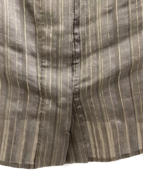 MaxMara（マックスマーラ）MaxMara (マックスマーラ) 長袖シャツ ブラウン サイズ:38の古着・服飾アイテム