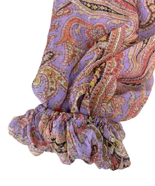 ZIMMERMANN（ジマーマン）ZIMMERMANN (ジマーマン) 長袖ブラウス オレンジ サイズ:1の古着・服飾アイテム