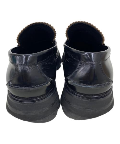 ALEXANDER McQUEEN（アレキサンダーマックイーン）ALEXANDER McQUEEN (アレキサンダーマックイーン) ローファー ブラック サイズ:42の古着・服飾アイテム