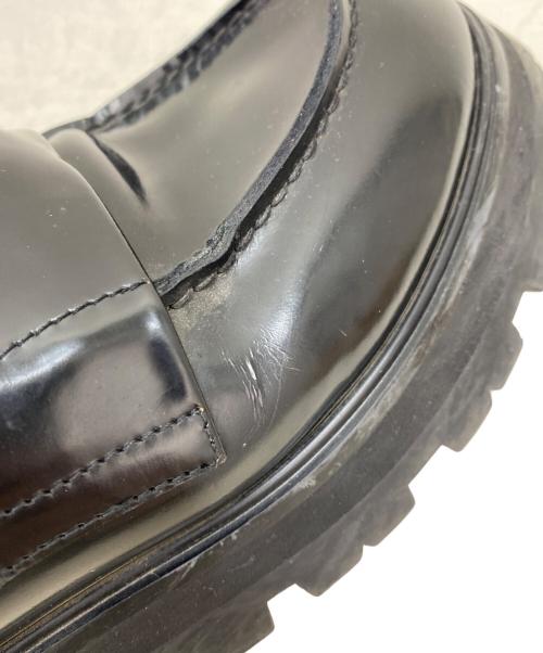 ALEXANDER McQUEEN（アレキサンダーマックイーン）ALEXANDER McQUEEN (アレキサンダーマックイーン) ローファー ブラック サイズ:42の古着・服飾アイテム