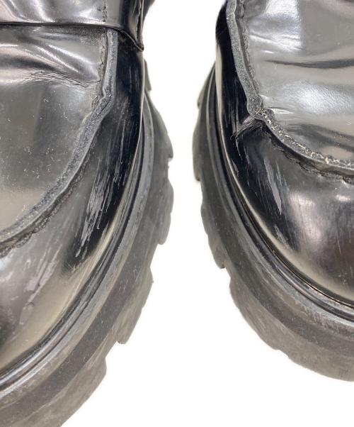 ALEXANDER McQUEEN（アレキサンダーマックイーン）ALEXANDER McQUEEN (アレキサンダーマックイーン) ローファー ブラック サイズ:42の古着・服飾アイテム
