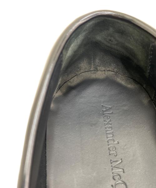 ALEXANDER McQUEEN（アレキサンダーマックイーン）ALEXANDER McQUEEN (アレキサンダーマックイーン) ローファー ブラック サイズ:42の古着・服飾アイテム