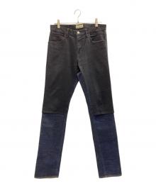 jieda（ジエダ）の古着「2WAY DENIM PANTS OW」｜ブルー×ブラック