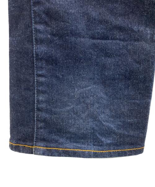 jieda（ジエダ）jieda (ジエダ) 2WAY DENIM PANTS OW ブルー×ブラック サイズ:2の古着・服飾アイテム