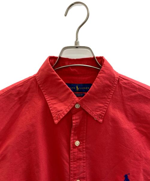 RALPH LAUREN（ラルフローレン）RALPH LAUREN (ラルフローレン) ボタンダウンシャツ レッド サイズ:Mの古着・服飾アイテム