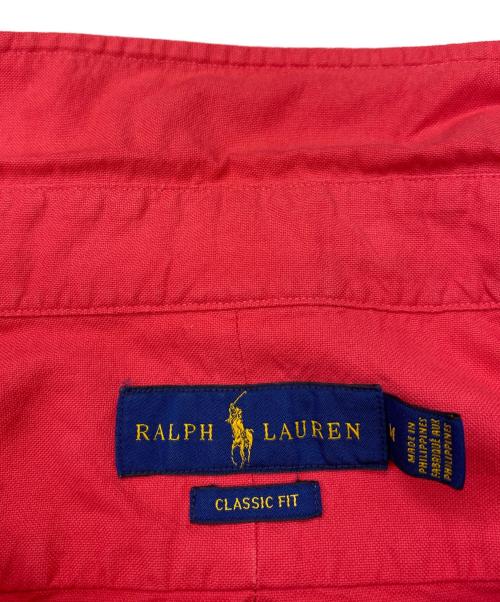 RALPH LAUREN（ラルフローレン）RALPH LAUREN (ラルフローレン) ボタンダウンシャツ レッド サイズ:Mの古着・服飾アイテム
