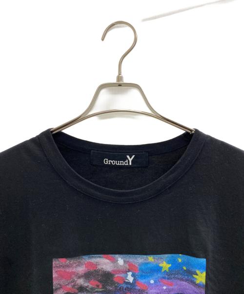 GROUND Y（グラウンドワイ）GROUND Y (グラウンドワイ) 深川麻衣 夢の中Tシャツ ブラック サイズ:3の古着・服飾アイテム