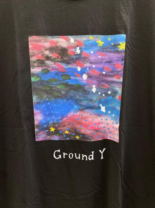 GROUND Y（グラウンドワイ）GROUND Y (グラウンドワイ) 深川麻衣 夢の中Tシャツ ブラック サイズ:3の古着・服飾アイテム
