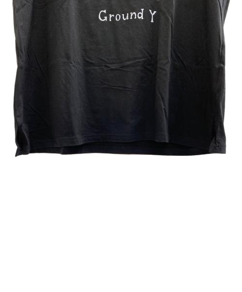 GROUND Y（グラウンドワイ）GROUND Y (グラウンドワイ) 深川麻衣 夢の中Tシャツ ブラック サイズ:3の古着・服飾アイテム
