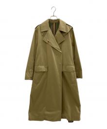 6(ROKU) BEAUTY&YOUTH（ロク ビューティーアンドユース）の古着「COTTON SILK TRENCH COAT」｜カーキ