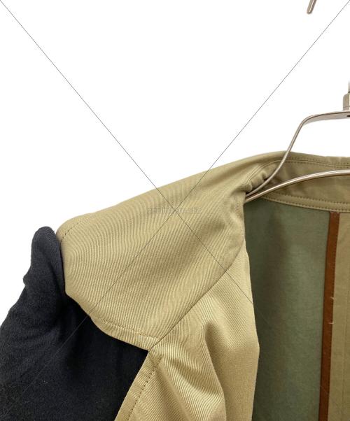 6(ROKU) BEAUTY&YOUTH（ロク ビューティーアンドユース）6(ROKU) BEAUTY&YOUTH (ロク ビューティーアンドユース) COTTON SILK TRENCH COAT カーキ サイズ:38の古着・服飾アイテム