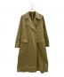 6(ROKU) BEAUTY&YOUTH（ロク ビューティーアンドユース）の古着「COTTON SILK TRENCH COAT」｜カーキ