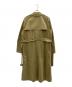6(ROKU) BEAUTY&YOUTH (ロク ビューティーアンドユース) COTTON SILK TRENCH COAT カーキ サイズ:38：16000円