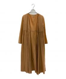 ne quittez pas（ヌキテパ）の古着「ロングカーディガン」｜ブラウン