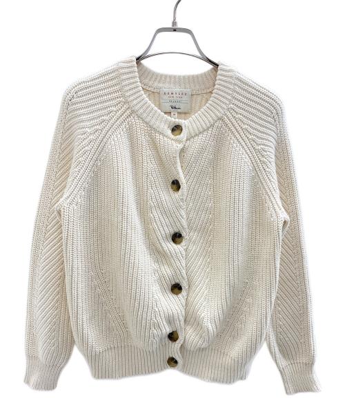 DEMYLEE（デミリー）DEMYLEE (デミリー) Ron Herman (ロンハーマン) 薄手カーディガン ホワイト サイズ:XSの古着・服飾アイテム
