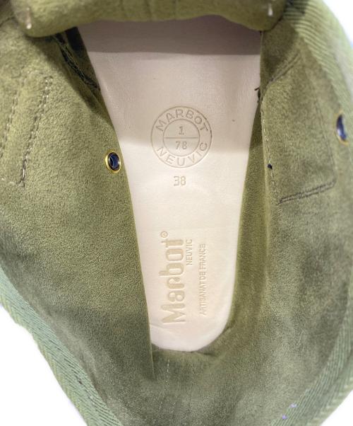 MARBOT（マルボー）MARBOT (マルボー) BELT SHOES グリーン サイズ:38の古着・服飾アイテム