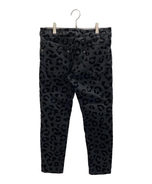 Vivienne Westwood RED LABEL（ヴィヴィアンウエストウッドレッドレーベル）Vivienne Westwood RED LABEL (ヴィヴィアンウエストウッドレッドレーベル) レオパードジャガードサブリパンツ ブラック サイズ:3の古着・服飾アイテム