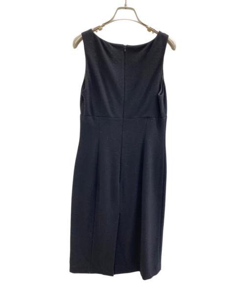 MIU MIU（ミュウミュウ）MIU MIU (ミュウミュウ) ノースリーブ・キャミソールワンピース ブラック サイズ:40の古着・服飾アイテム