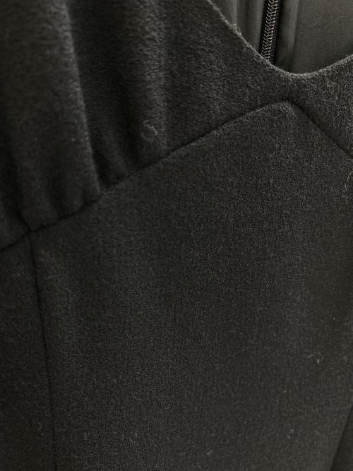 MIU MIU（ミュウミュウ）MIU MIU (ミュウミュウ) ノースリーブ・キャミソールワンピース ブラック サイズ:40の古着・服飾アイテム