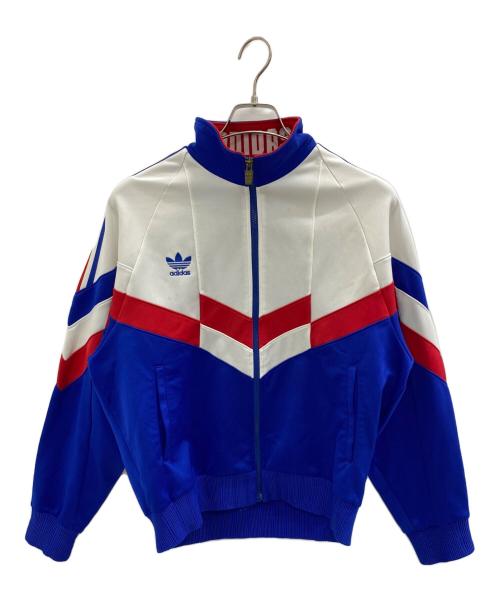 adidas Originals（アディダスオリジナル）adidas Originals (アディダスオリジナル) トラックジャケット ブルー×ホワイトの古着・服飾アイテム