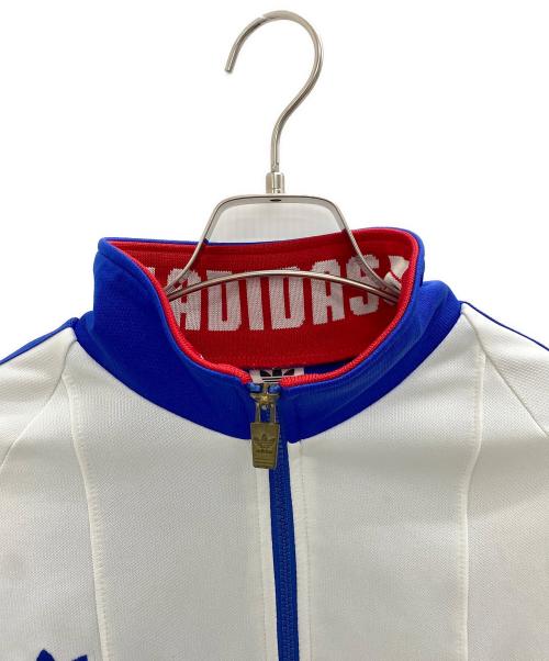 adidas Originals（アディダスオリジナル）adidas Originals (アディダスオリジナル) トラックジャケット ブルー×ホワイトの古着・服飾アイテム