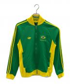adidas Originalsアディダスオリジナル）の古着「ブラジル ナショナルチームウェアー」｜イエロー×グリーン