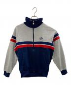 adidas Originalsアディダスオリジナル）の古着「トラックジャケット」｜グレー×ネイビー