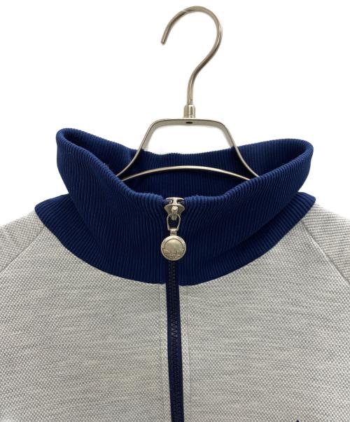 adidas Originals（アディダスオリジナル）adidas Originals (アディダスオリジナル) トラックジャケット グレー×ネイビー サイズ:Oの古着・服飾アイテム