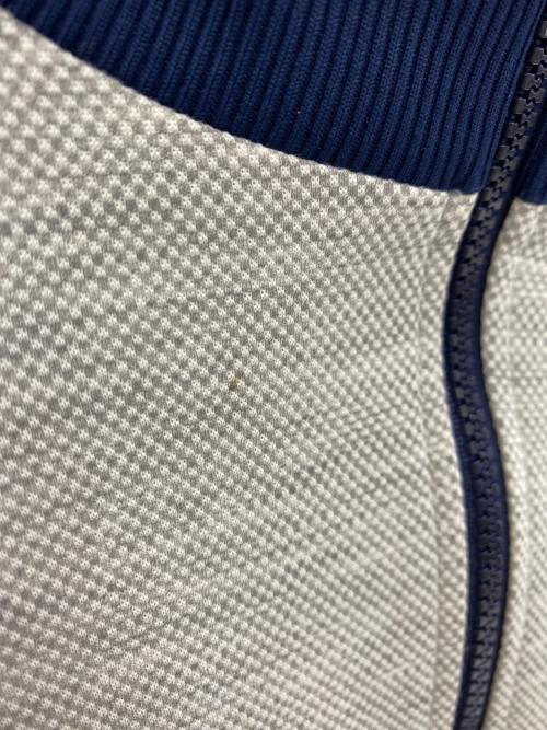 adidas Originals（アディダスオリジナル）adidas Originals (アディダスオリジナル) トラックジャケット グレー×ネイビー サイズ:Oの古着・服飾アイテム