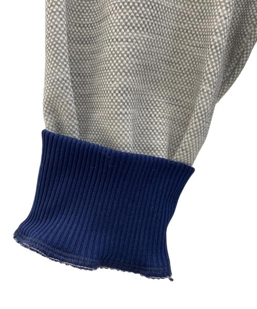 adidas Originals（アディダスオリジナル）adidas Originals (アディダスオリジナル) トラックジャケット グレー×ネイビー サイズ:Oの古着・服飾アイテム