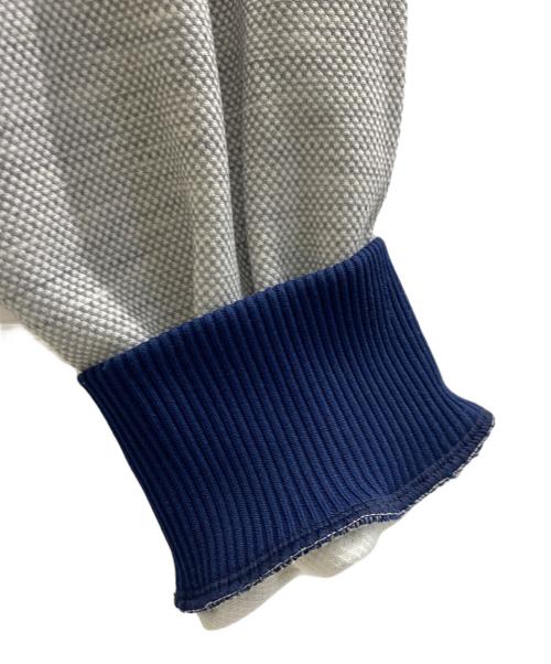 adidas Originals（アディダスオリジナル）adidas Originals (アディダスオリジナル) トラックジャケット グレー×ネイビー サイズ:Oの古着・服飾アイテム