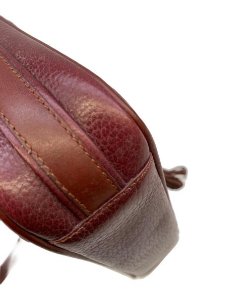 murt de cartier（マストドゥカルティエ）murt de Cartier (マストドゥカルティエ) ショルダーバッグ ボルドーの古着・服飾アイテム