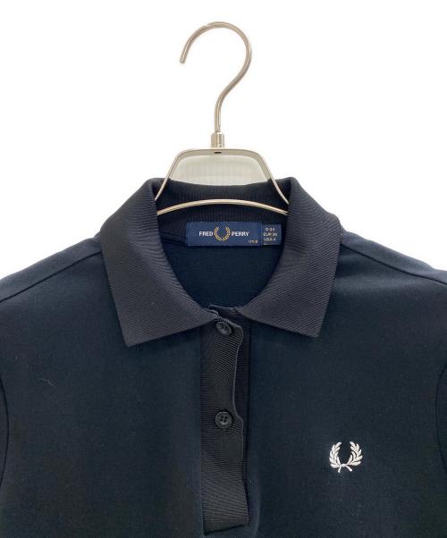 FRED PERRY（フレッドペリー）FRED PERRY (フレッドペリー) ポロシャツ ブラック サイズ:UK8の古着・服飾アイテム