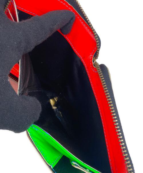 COMME des GARCONS（コムデギャルソン）COMME des GARCONS (コムデギャルソン) 2つ折り財布 ブルーの古着・服飾アイテム