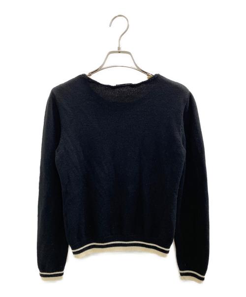 BURBERRY LONDON（バーバリーロンドン）BURBERRY LONDON (バーバリーロンドン) 厚手ニット ブラック サイズ:160Aの古着・服飾アイテム