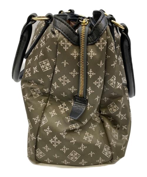 russet（ラシット）russet (ラシット) セミショルダーバッグ グレー×ブラックの古着・服飾アイテム